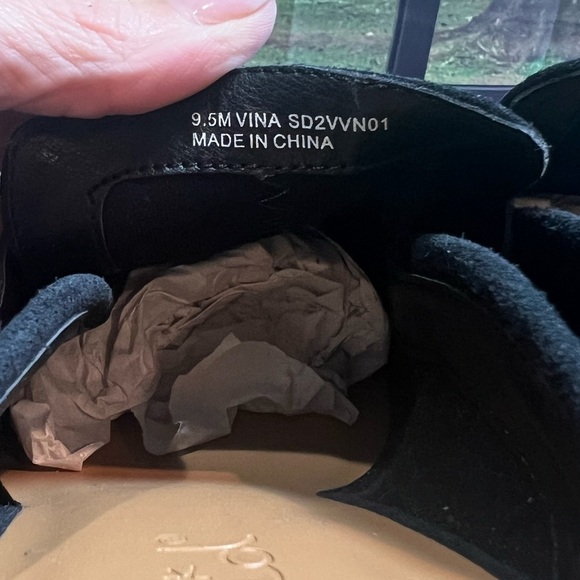 Splendid Vina Black Suede Clogs - Picture 4 of 6